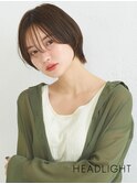 イメチェン小顔魅せハンサムショート前髪あり韓国レイヤーウルフ