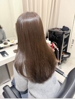 ロチカバイドールヘアー 心斎橋(Rotika by Doll hair) ブリーチなしダブルカラーで叶うオリーブベージュ