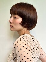 デイト(Dayt.) 丸みがポイントぱつっとボブヘア ボブカットラインボブ丸みボブ