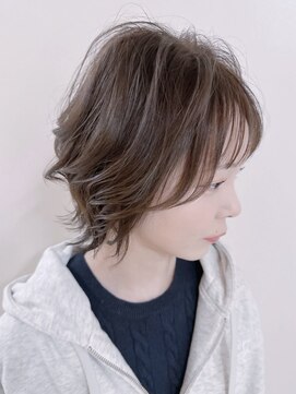 アナザヘアー なんば 高島屋前店(ANAZA hair) 外ハネショート＆くびれヘア