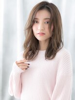 ドクターズサロン LAB 小山店 大人可愛いセンターパートエアリーミディアムu古河20代30代40代