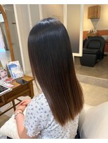 スペックホルダーミミ(Spec Holder mimi)&nbsp;ブリーチ毛髪質改善ストレート7.24ミルクブラウン