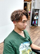 kaming 【ツイスパ】メッシュで魅せる外国人風立体感メンズスタイル