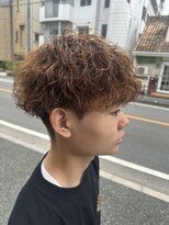 フロウ バイ アストレアウィズスキル(FLOW by astraea with skill)&nbsp;波巻きスパイラルパーマ　糟屋郡/10代/20代/メンズカット
