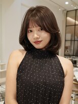 マーシィ(MARCIE)&nbsp;layer cut × marron brown