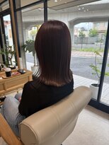 リノ(LINO)&nbsp;ピンクラベンダー　ヘアカラー　三山木　美容室