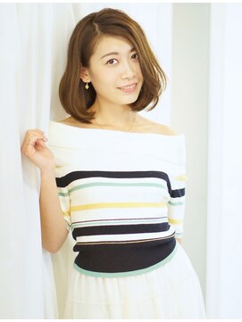 エスアンドエフ美容室 松富店(S&F) 小顔ワンカールボブ