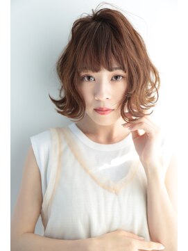 ネオリーブアーチ 武蔵小山店(Neolive arch) *。 外ハネ 切りっぱなしボブ【neolivearch】*