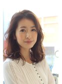 大人カジュアルレイヤー×シナモングレージュ