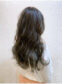 【flor 戸塚】*無造作ウェーブ+オリーブグレージュ*