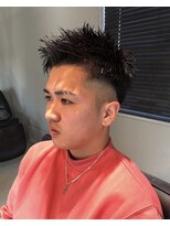 メンズヘアー スパイス 鍋島(Men's Hair SPICE)&nbsp;眉ラインフェード