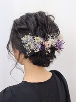 美容室 びゃんびゃん 社店&nbsp;お呼ばれアレンジスタイル