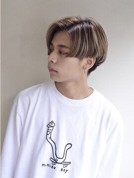 コイ(coii) 【coii】センターパート前下がりマッシュ(原宿/表参道)