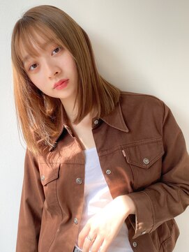 ネイヴィル オモテサンドウ(navile omotesando) ＊ストレートで決まる垢抜けベージュ＊