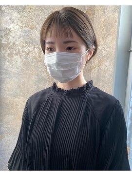 コルプア(corpua) ショートバング×ショートボブ