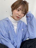 ツイギー 伊賀上ビル店(TWiGGY) ハイトーンベージュなコンパクトショート