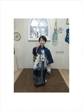 美容室 マハロ(MAHALO) 七五三おめでとうございます