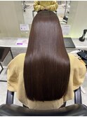 髪質改善ツヤカラー艶髪トリートメントレイヤーカット韓国ヘア