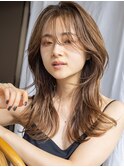 【白川】20代30代40代シースルーバングパールグレー23.2.24