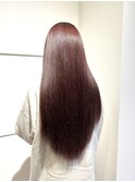 カシスレッド/レッドカラー/髪質改善/トリートメント/福岡/天神