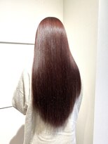 ルー(loup)&nbsp;カシスレッド/レッドカラー/髪質改善/トリートメント/福岡/天神