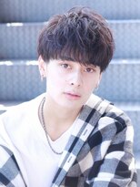 ドーバー 中野(Dover)&nbsp;メンズ/束感ショート　波巻きパーマツイストスパイラル