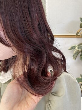 フース(Hus) 艶髪ピンクブラウンカラー♪