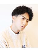 【 Ｉ. 】刈り上げツーブロックアップバング短髪黒髪　川口