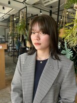 フェリア ファム 桃山台(FERIA fam)&nbsp;オリーブベージュ×外ハネミディ