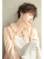 アンド(AND)&nbsp;ショート　ニュアンスパーマ　ハイライト　代官山　中目黒