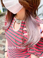 ミシェリー 新宿店(misherry)&nbsp;新宿No1艶髪メテオカラーインナーカラーシアーカラーベージュ