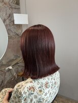 ビーヒアナウ 金沢県庁店(BE HERE NOW)&nbsp;ミディアム×ピンクレッド