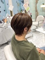 ハーツヘアーズ 五日市店(HEARTS hair's)&nbsp;白髪ぼかし／ハイライト／ショートボブ