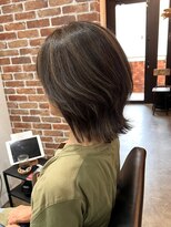 ヴィップルーム(viproom) シースルバングマッシュショートレイヤーカットふんわりミディ