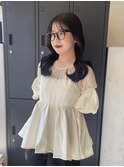 ブラック×くびれ巻き