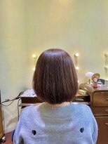 エルサフィロ ヨドヤバシ(el zafiro yodoyabashi)&nbsp;【el zafiro yodoyabashi】大人女性ミニボブ×馴染ませカラー