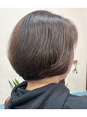 くせ毛ショートカット