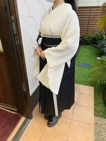 リンピオピア(Limpio pia)&nbsp;卒業式　袴着付け　ヘアセット