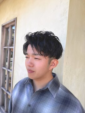 エイミーバイアフロート(amie by afloat) 【伊藤指名限定】癖毛活かし刈り上げアップバング