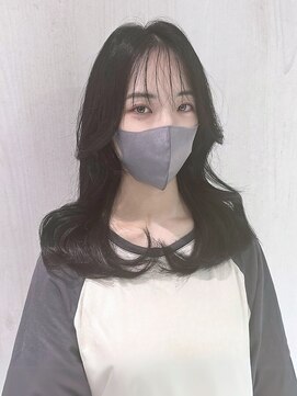 バサ 国分寺店(BASSA) 【2wayバング】下ろしもできるシースルーバング×ヨシンモリ