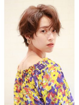 アトリエ リブコ(atelier L.I.B.Co)の写真/気になる白髪もカバーしながら白髪ぼかしも可能◎髪や頭皮に優しい薬剤で、大人女性の魅力UP♪
