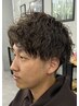【石渡指名限定】メンズカット＆パーマ　￥10500
