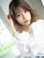 ランソ 新宿(RUNSO)&nbsp;クラゲヘアー×オリーブグレー×小顔