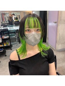 アールイーバイインク 渋谷(Re. by INK.) ウルフカット/レイヤーカット/ブリーチ/髪質改善[渋谷/原宿]