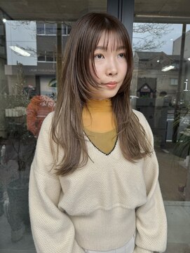 アイフィ(iFY) 【iFY 千葉】ロングレイヤー×ベージュカラー