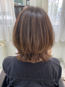 ヘアアンドメイク スタジオ ミムロ(HAIR&MAKE STUDIO MIMURO) レイヤーボブ