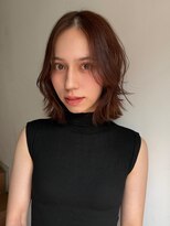 サンク 原宿 表参道(cinq)&nbsp;女性らしく上品な印象を与える、顔周りレイヤーカット