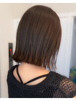 ラフ 立川(Laff)&nbsp;20代30代切りっぱなしボブ/縮毛矯正/切りっぱなし/ヘイリーボブ