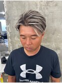 波巻きツイストスパイラルパーマ/フェザーパーマ/眉毛/メンズ