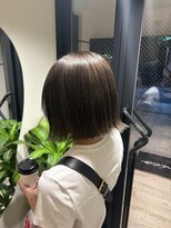 ユニコ(unico)&nbsp;ボブ/グレージュツヤカラー